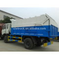 Factory Price Dongfeng 4x2 new hydraulic garbage truck in Libya